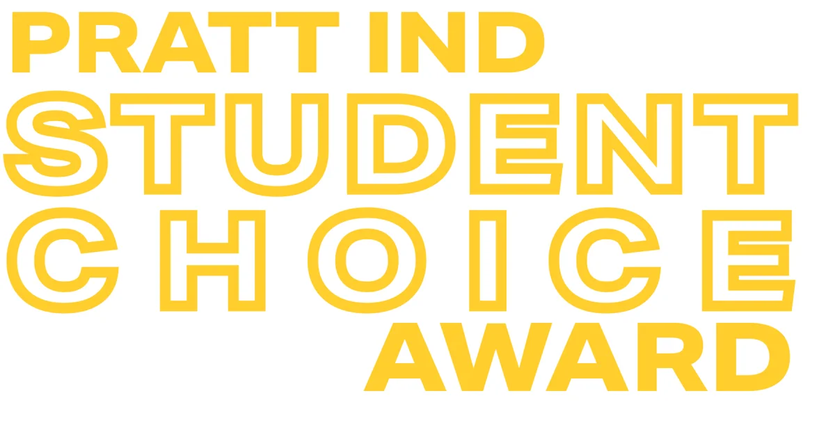 Pratt Industrial Design Student Choice Award