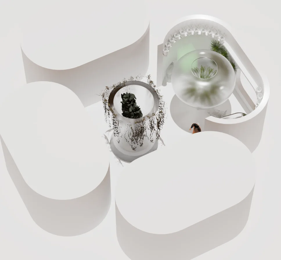 Green Mars, plan and renders