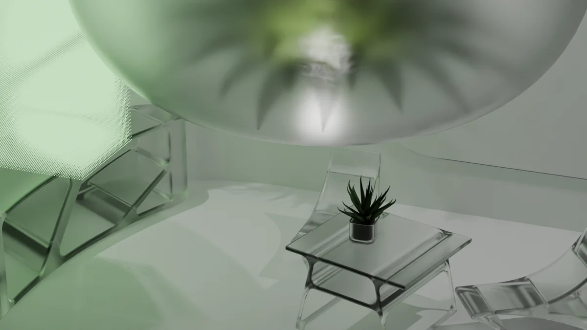 Green Mars, interiors