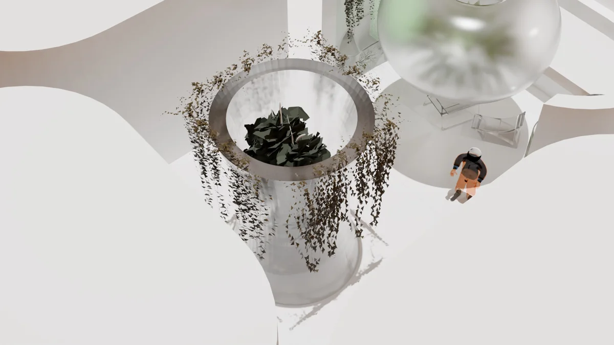 Green Mars, plan and renders