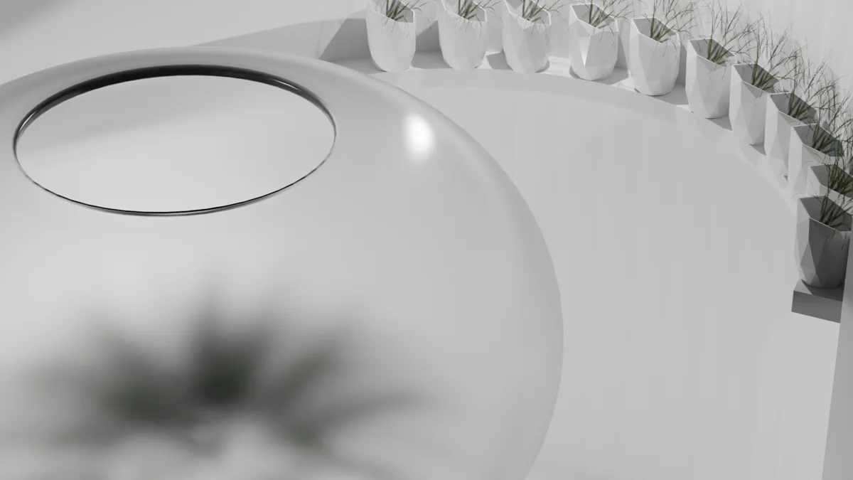 Green Mars, plan and renders