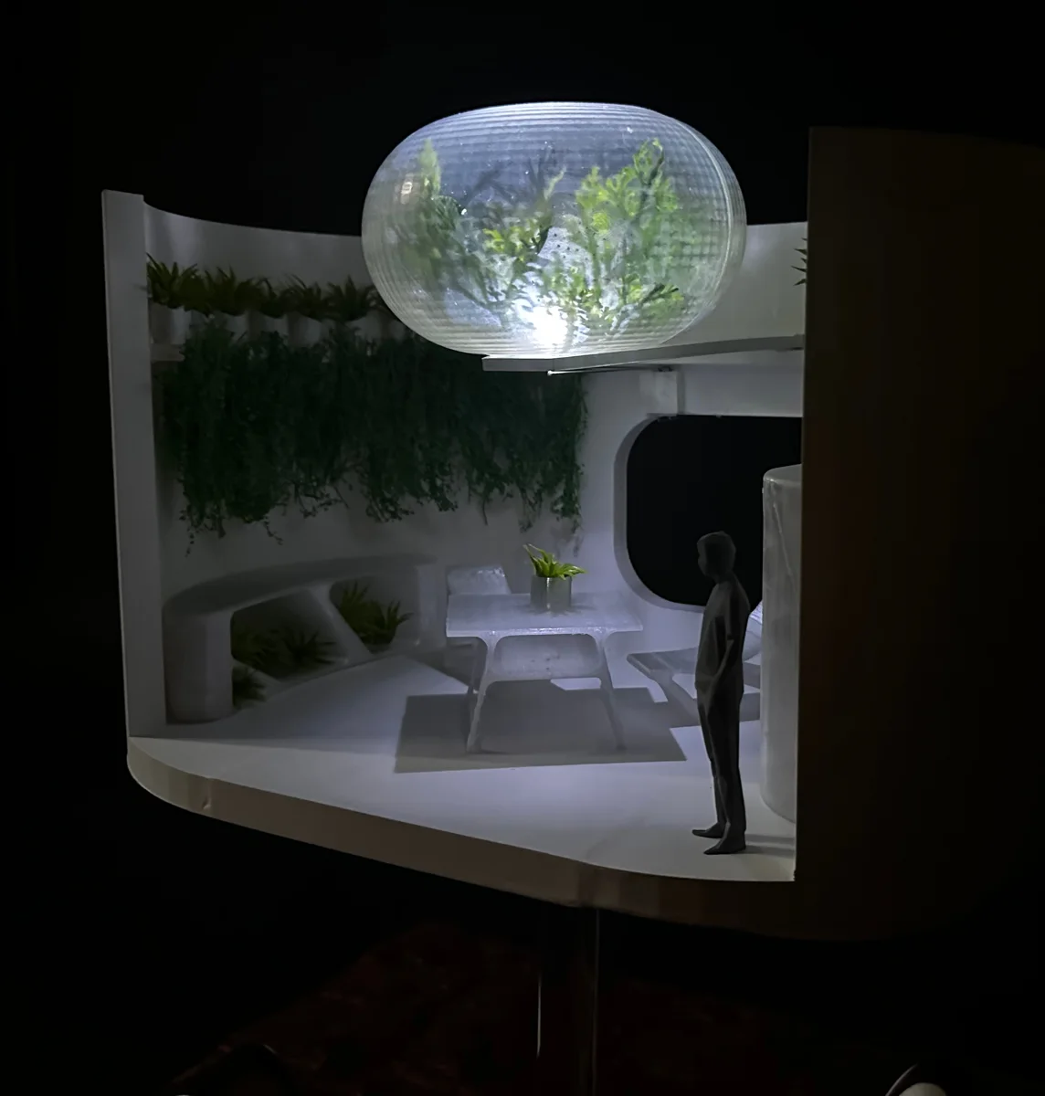 Green Mars, exhibition display model