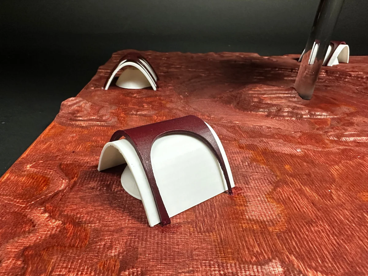 Green Mars, exhibition display model