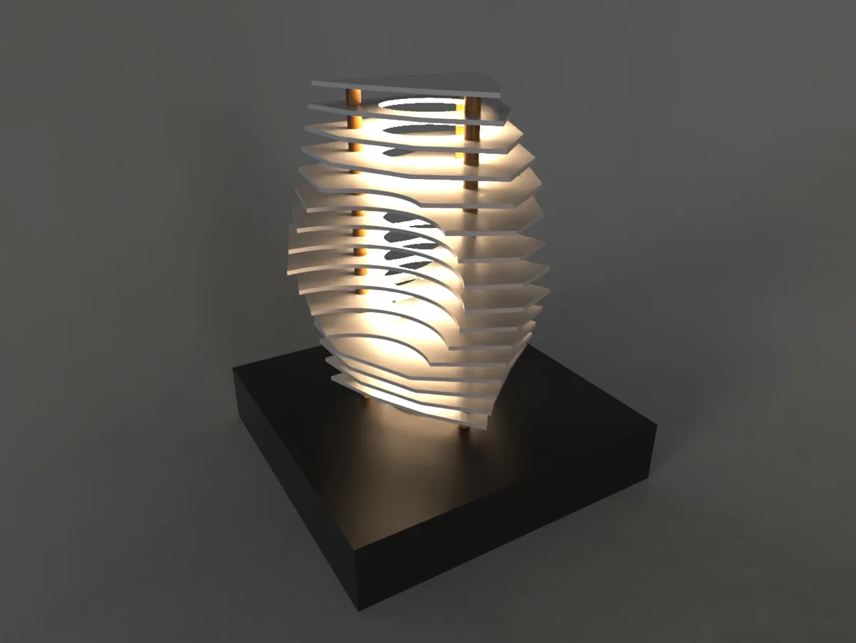 Night Lamp, renders