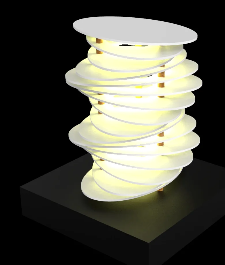 Night Lamp, sketch models