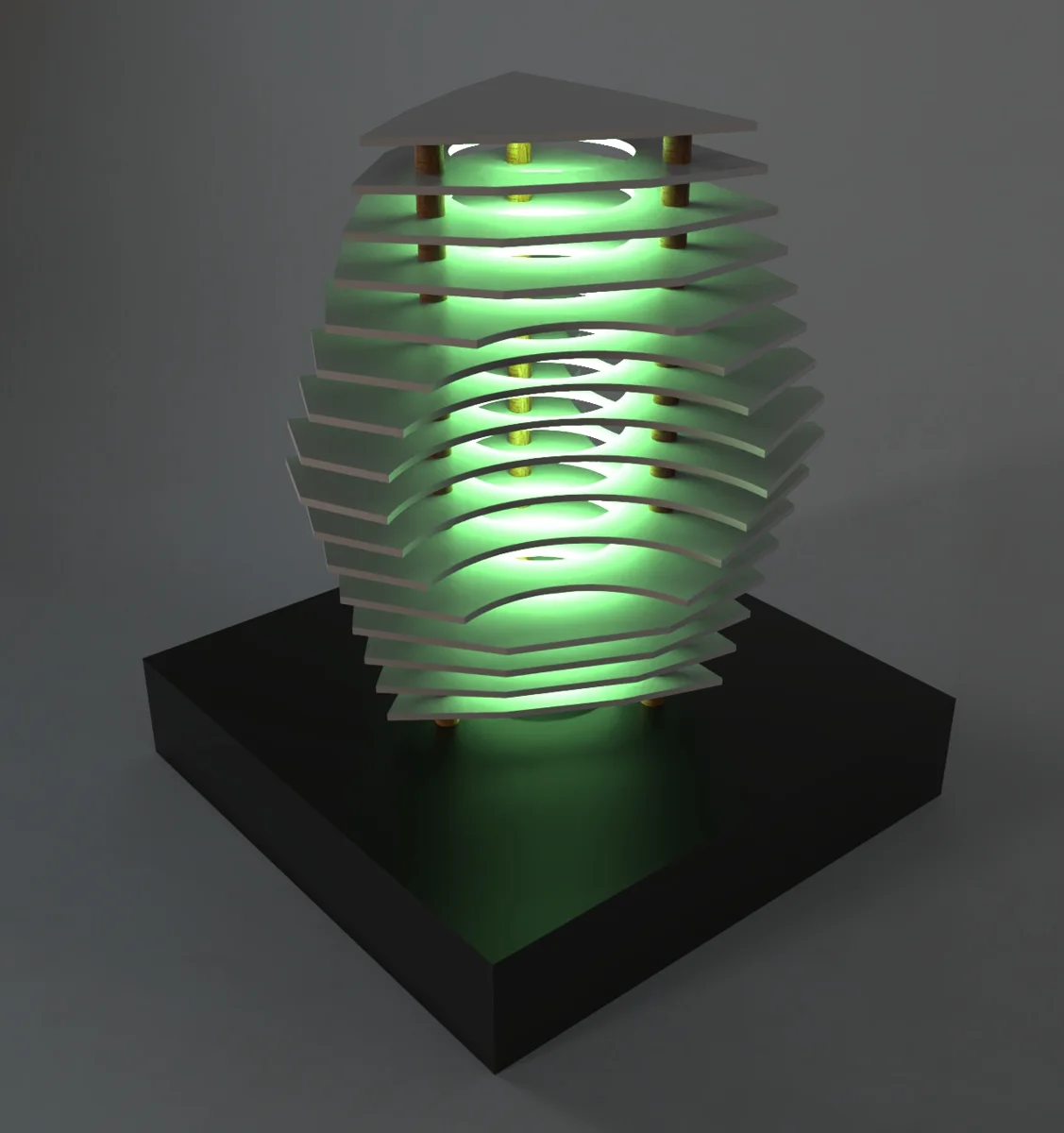 Night Lamp, renders