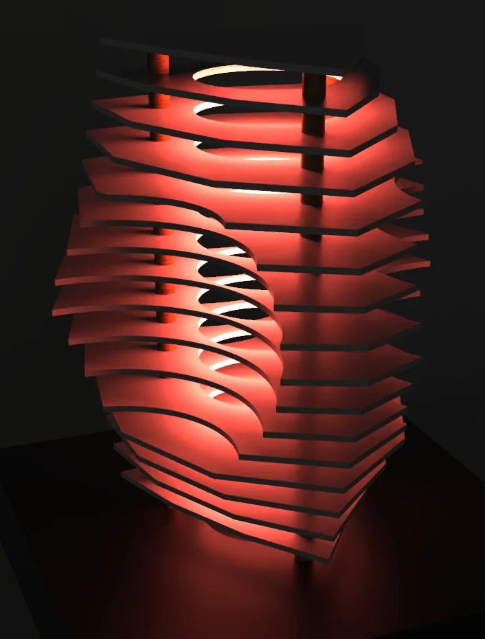 Night Lamp, renders