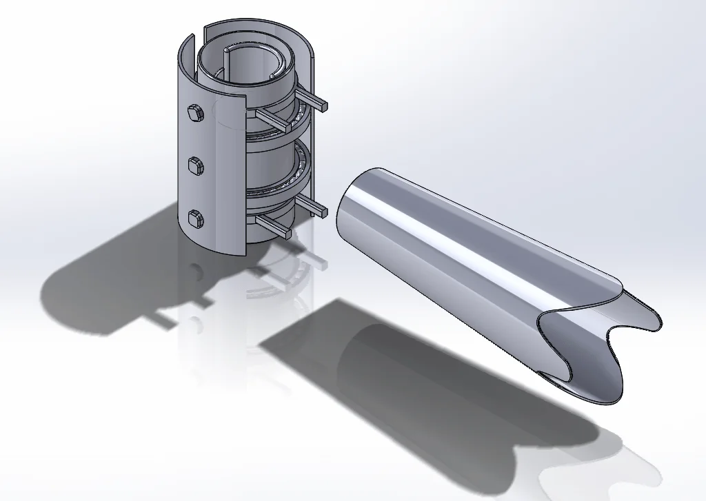 Tennis Smaasher, solidworks iterations